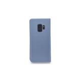 Samsung Galaxy S9 Titulaire de la carte Bleu Book type housse - Fermeture magnétique