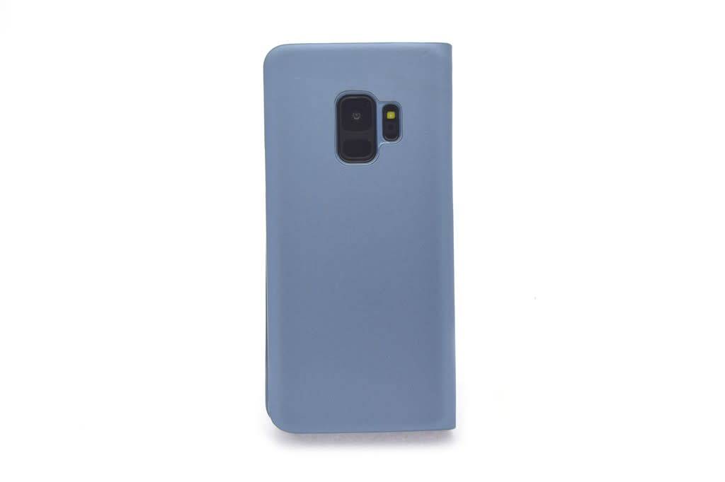 Blauw hoesje voor Galaxy S9 Book Case - Pasjeshouder - Magneetsluiting (G960)