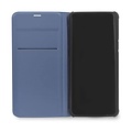 Samsung Galaxy S9 Titulaire de la carte Bleu Book type housse - Fermeture magnétique