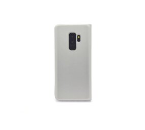 Samsung Galaxy S9+ Kartenhalter Silber Book-Case hul -Magnetverschluss - Kunststof;TPU Samsung Galaxy S9+ Kartenhalter Silber Book-Case hul -Magnetverschluss - Kunststof;TPU
