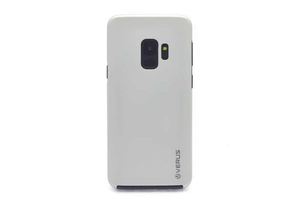 Silicone case 360 for Galaxy S9  - Silver (8719273267967)