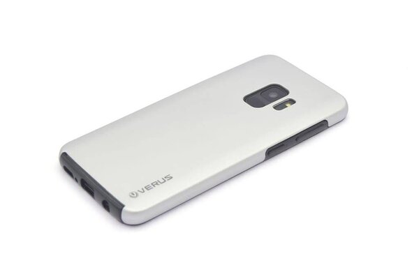 Silicone case 360 for Galaxy S9  - Silver (8719273267967)