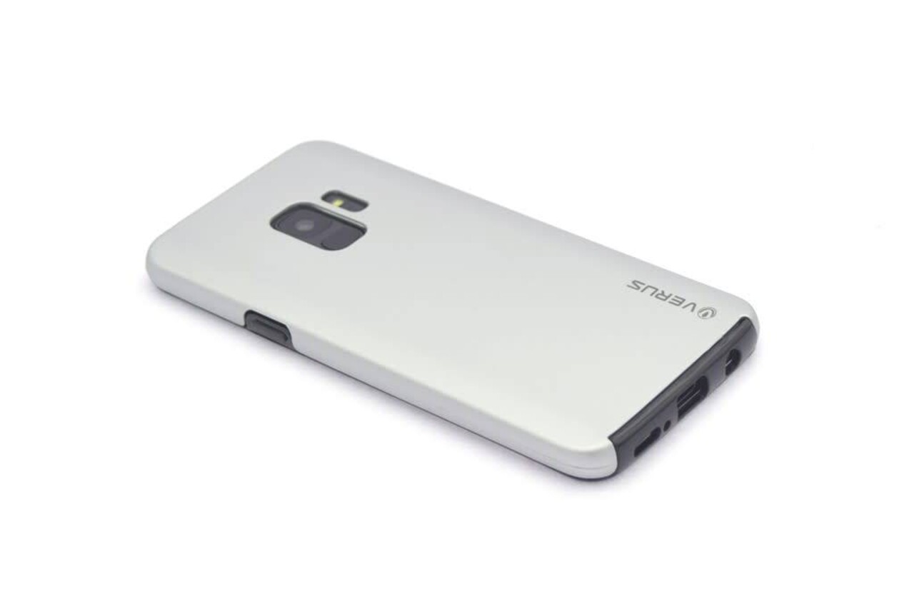 Silicone case 360 for Galaxy S9  - Silver (8719273267967)