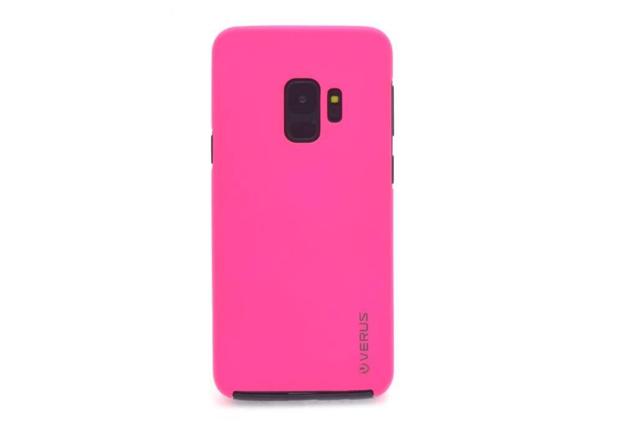Silicone case 360 for Galaxy S9  - Hot Pink (8719273267974)