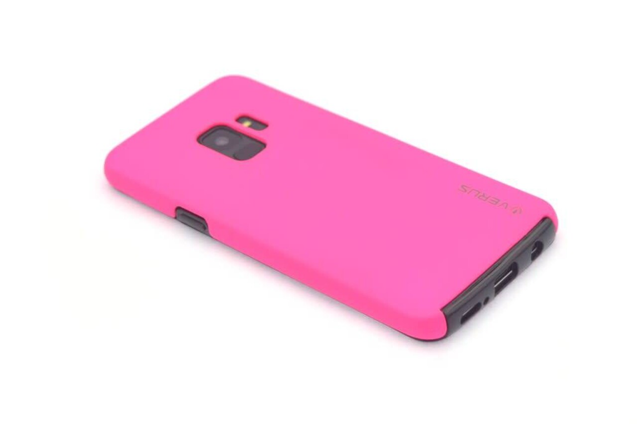 Silicone case 360 for Galaxy S9  - Hot Pink (8719273267974)
