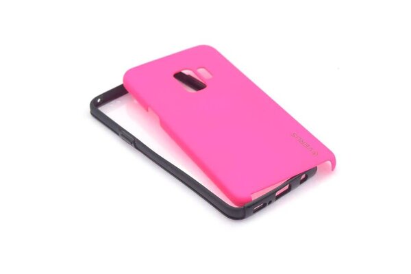 Silicone case 360 for Galaxy S9  - Hot Pink (8719273267974)