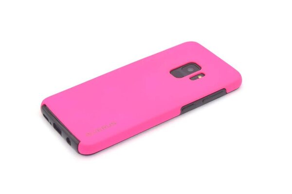 Silicone case 360 for Galaxy S9  - Hot Pink (8719273267974)