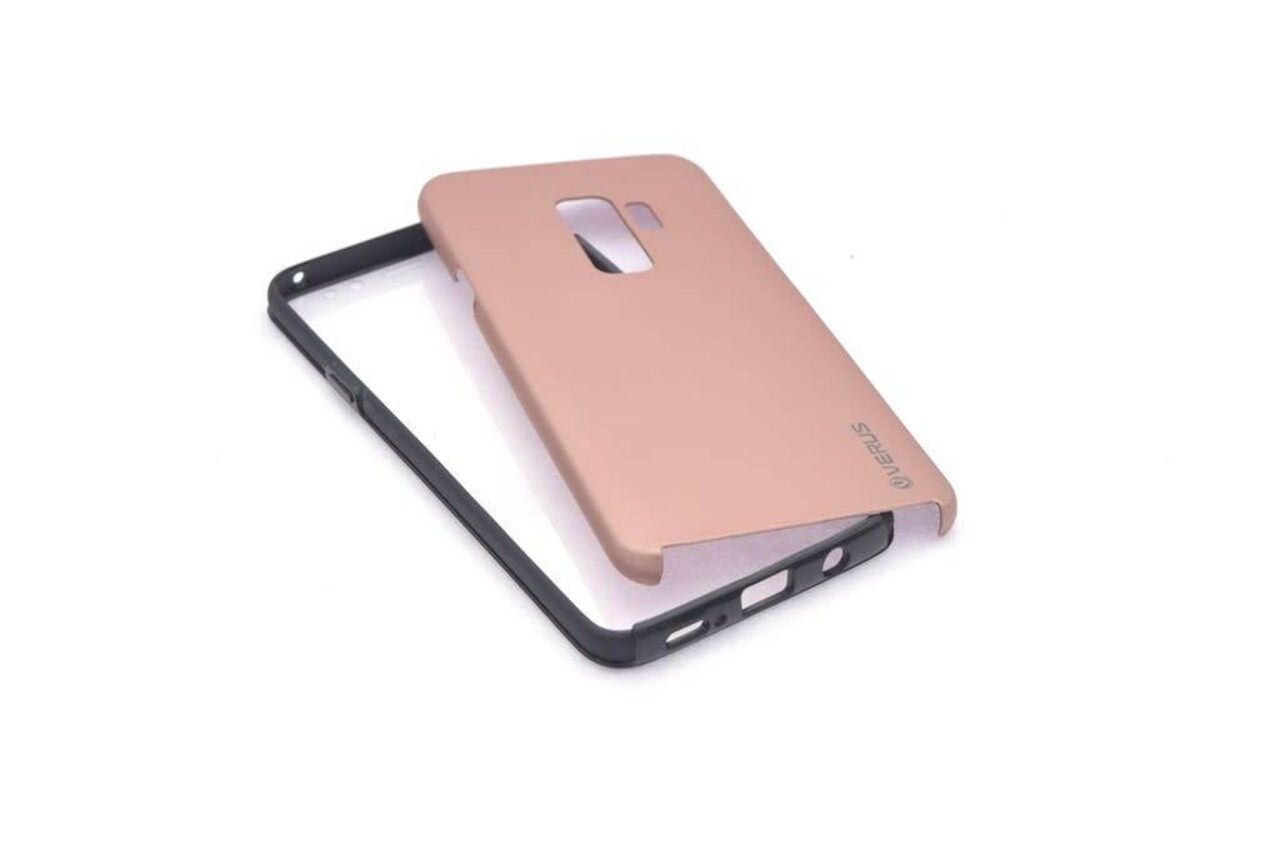 Silicone case 360 for Galaxy S9 Plus - Rose Gold (8719273268001)