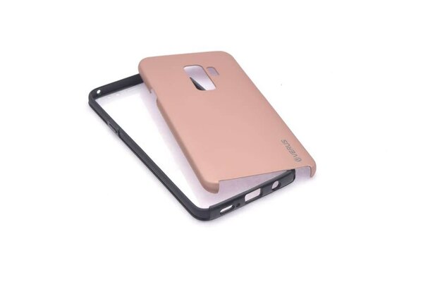 Silicone case 360 for Galaxy S9 Plus - Rose Gold (8719273268001)