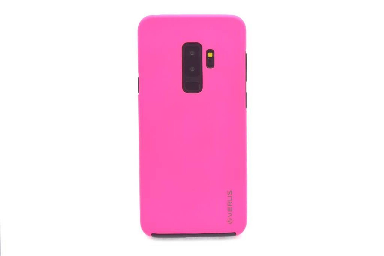 Silicone case 360 for Galaxy S9 Plus - Hot Pink (8719273268025)