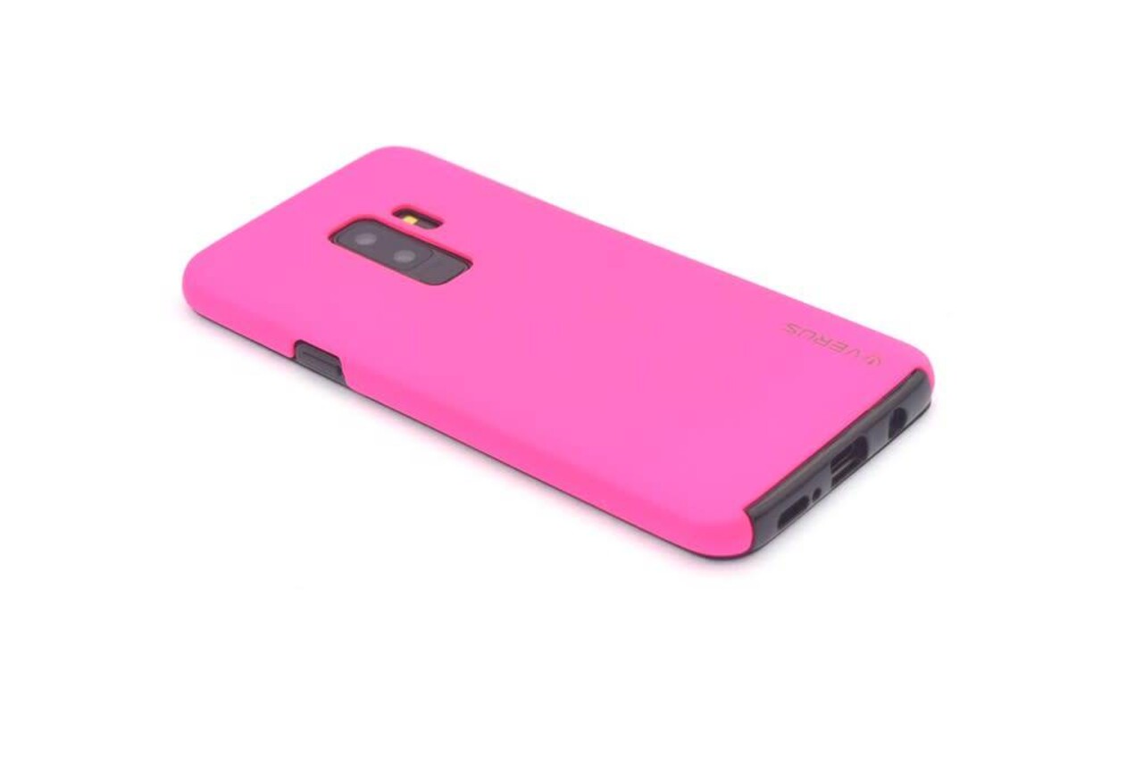Silicone case 360 for Galaxy S9 Plus - Hot Pink (8719273268025)