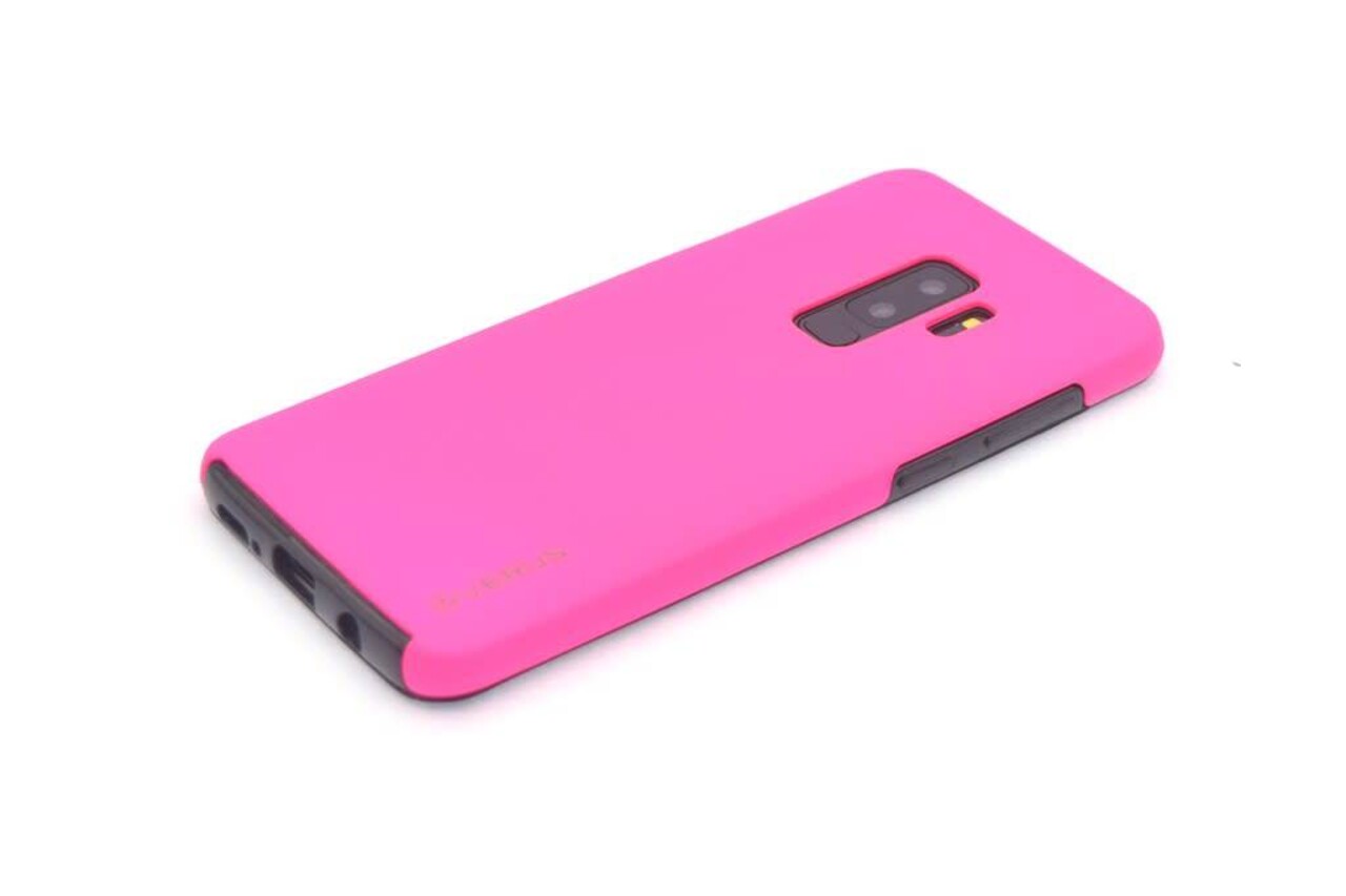 Silicone case 360 for Galaxy S9 Plus - Hot Pink (8719273268025)