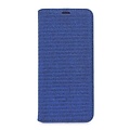 Samsung Galaxy S9 Card holder Blue Book type case for Galaxy S9 Magnetic closure