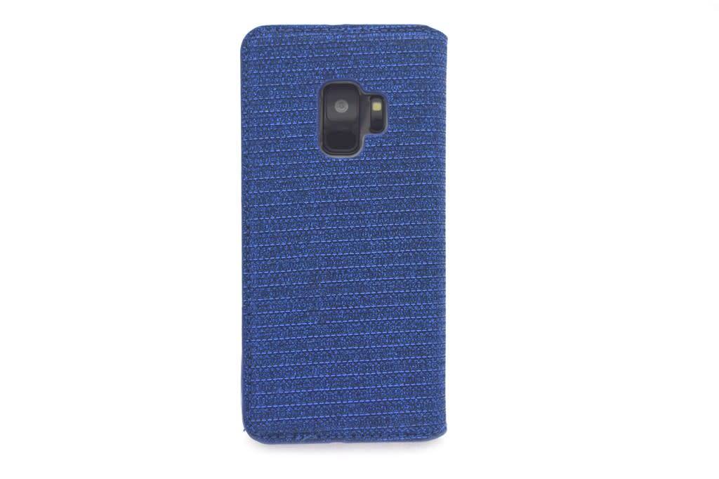 Blauw hoesje voor de Galaxy S9 Book Case - Pasjeshouder - Magneetsluiting (G960), foto 4 van 6