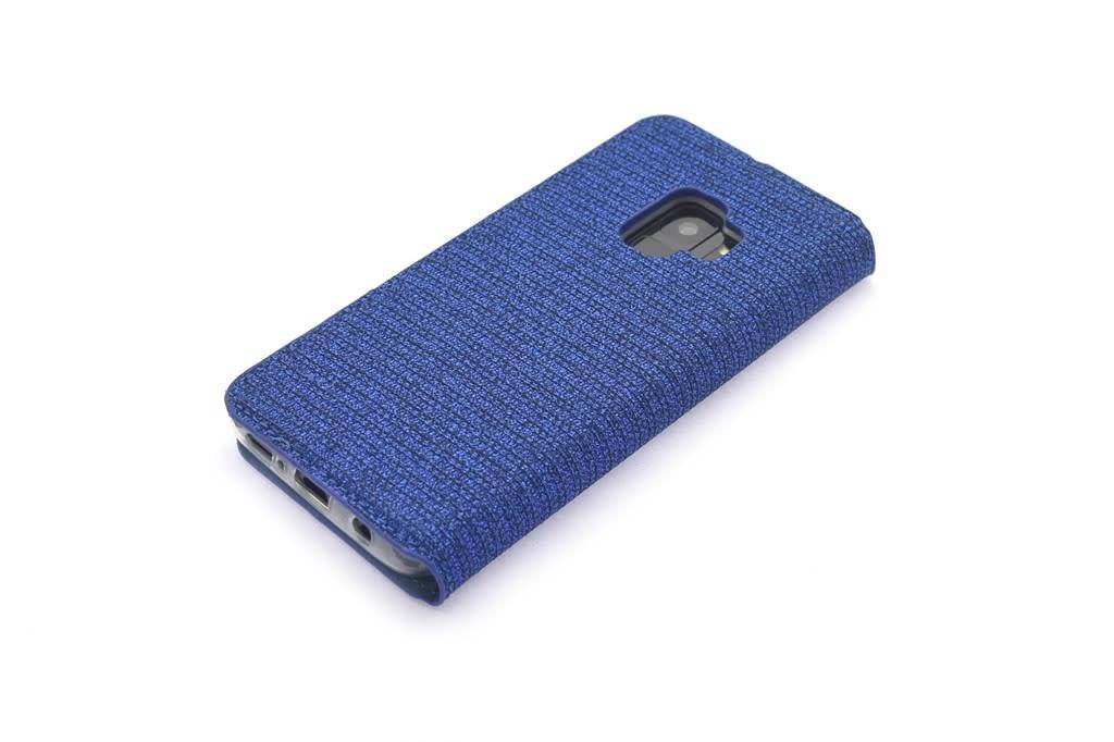 Blauw hoesje voor de Galaxy S9 Book Case - Pasjeshouder - Magneetsluiting (G960), foto 5 van 6
