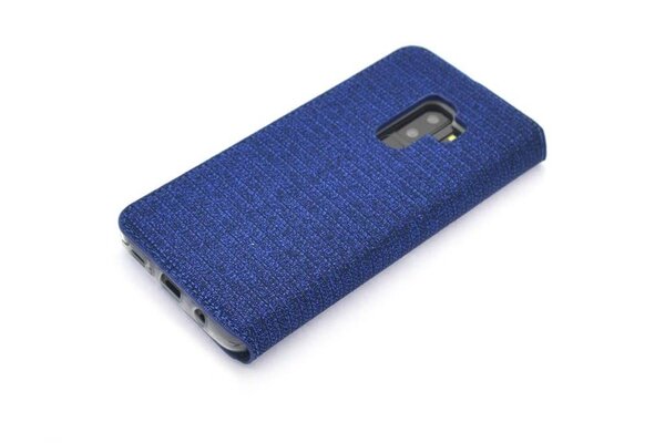 Samsung Galaxy S9+ Kartenhalter Blau Book-Case hul -Magnetverschluss - Kunststof;TPU Samsung Galaxy S9+ Kartenhalter Blau Book-Case hul -Magnetverschluss - Kunststof;TPU