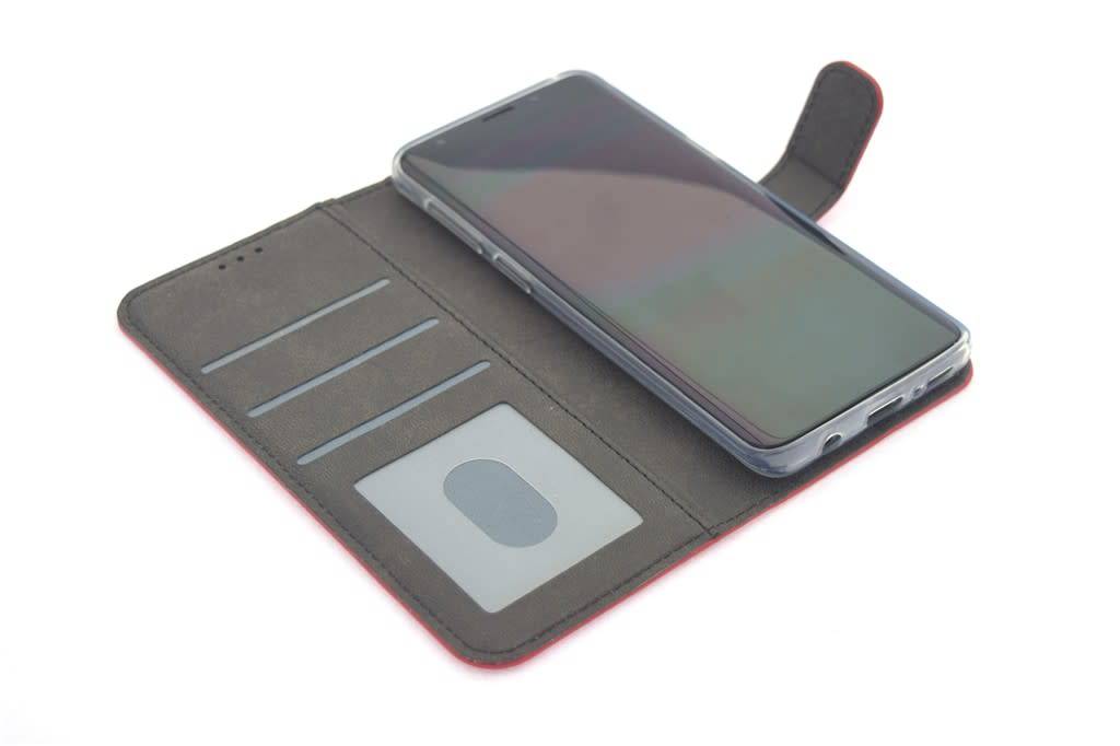 Book case voor de Samsung Galaxy S9 Plus - Rood, foto 4 van 5