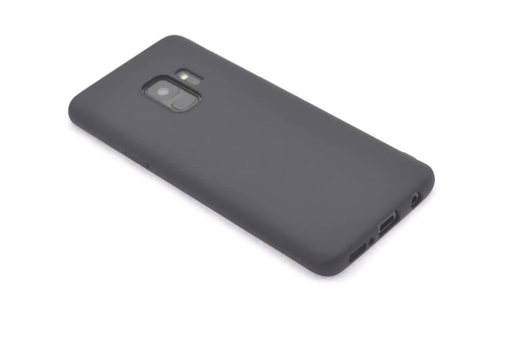 Backcover voor Samsung Galaxy S9 - Zwart, foto 4 van 6