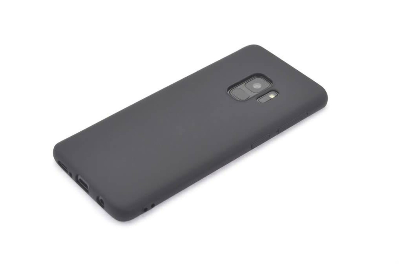 Silicone case for Galaxy S9  - Black (8719273268995)