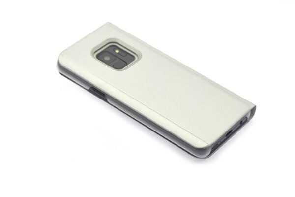 Samsung Galaxy S9 Kartenhalter Silber Book-Case hul -Magnetverschluss - Kunststof;TPU Samsung Galaxy S9 Kartenhalter Silber Book-Case hul -Magnetverschluss - Kunststof;TPU