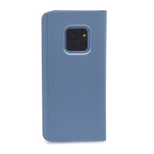 Samsung Galaxy S9 Card holder Blue Book type case for Galaxy S9 Magnetic closure