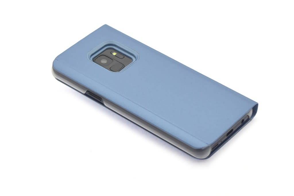 Blauw hoesje Samsung Galaxy S9 Book Case - Pasjeshouder - Magneetsluiting (G960), foto 3 van 6