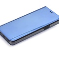 Samsung Galaxy S9 Kartenhalter Blau Book-Case hul -Magnetverschluss - Kunststof;TPU