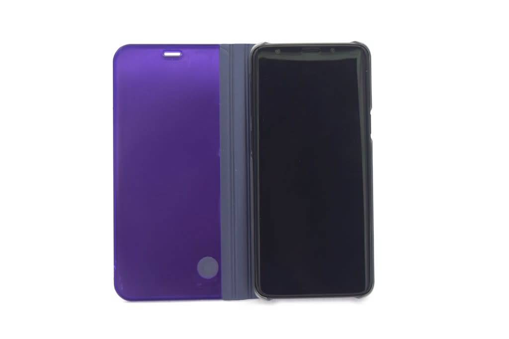 Paars hoesje Samsung Galaxy S9 Book Case - Pasjeshouder - Magneetsluiting (G960), foto 5 van 6