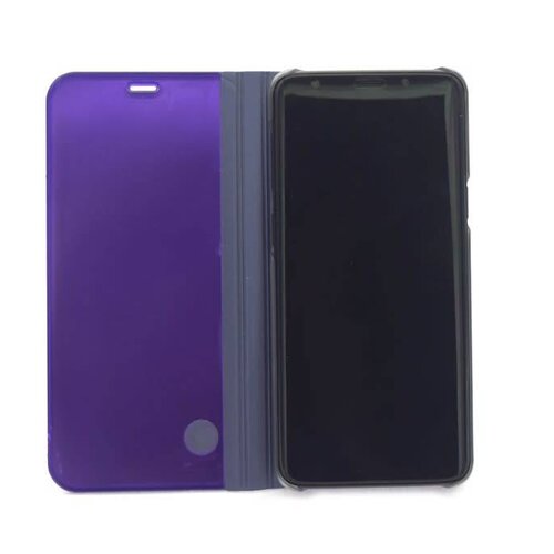 Samsung Galaxy S9 Kartenhalter Violett Book-Case hul -Magnetverschluss - Kunststof;TPU