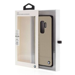 BMW silicon back cover Hardcase for Galaxy S9 Plus - Taupe (3700740426456)