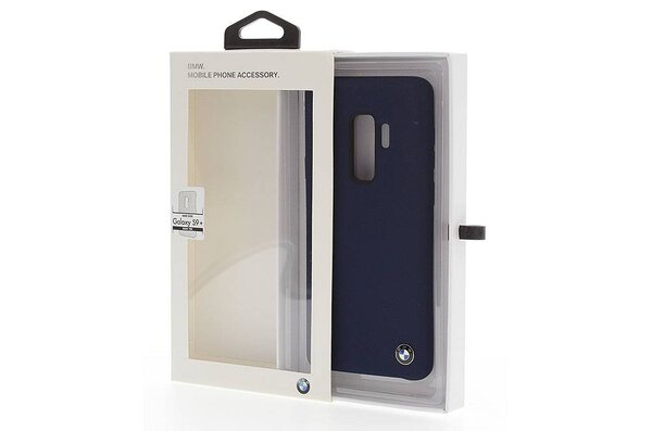 BMW BMW silicon coque Hardcase pour Galaxy S9 Plus - Navy (3700740426623)