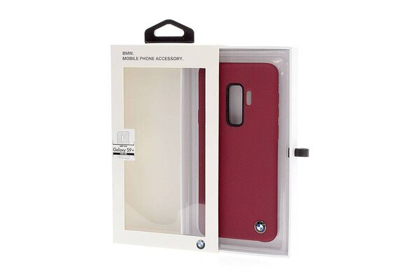 BMW BMW silicon back cover Hardcase for Galaxy S9 Plus - Red (3700740426647)