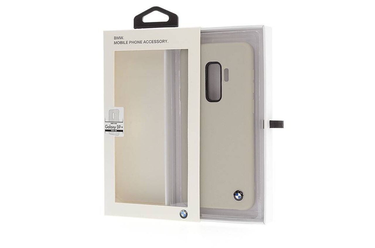 BMW BMW silicon back cover Hardcase for Galaxy S9 Plus - Taupe (3700740426609)