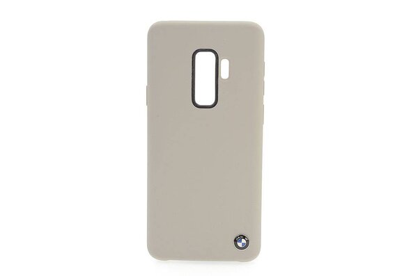 BMW BMW silicon back cover Hardcase for Galaxy S9 Plus - Taupe (3700740426609)