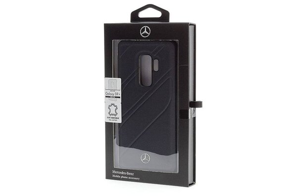 Mercedes-Benz Mercedes-Benz silicon coque New Organic pour Galaxy S9 Plus - Navy (3700740428900)