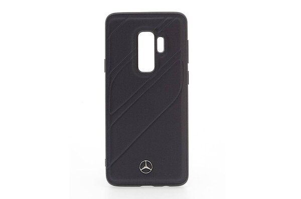 Mercedes-Benz Mercedes-Benz silicon coque New Organic pour Galaxy S9 Plus - Navy (3700740428900)