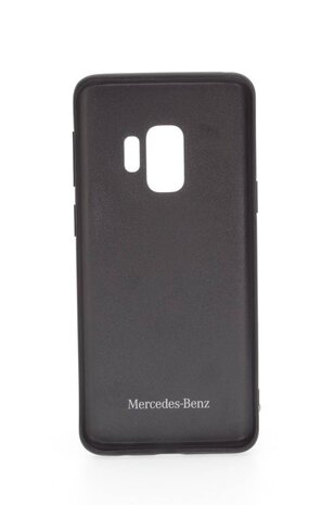 Mercedes-Benz Mercedes-Benz silicon coque New Organic pour Galaxy S9 - Navy (3700740428894)