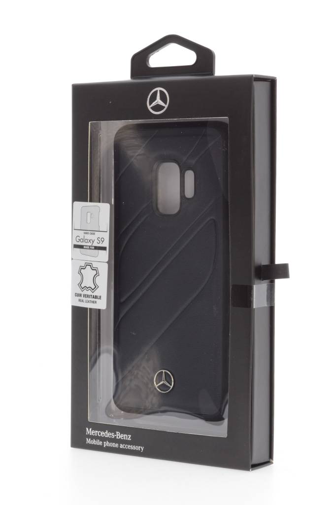 Mercedes-Benz Mercedes-Benz Backcover voor Samsung Galaxy S9 - Navy, foto 4 van 6