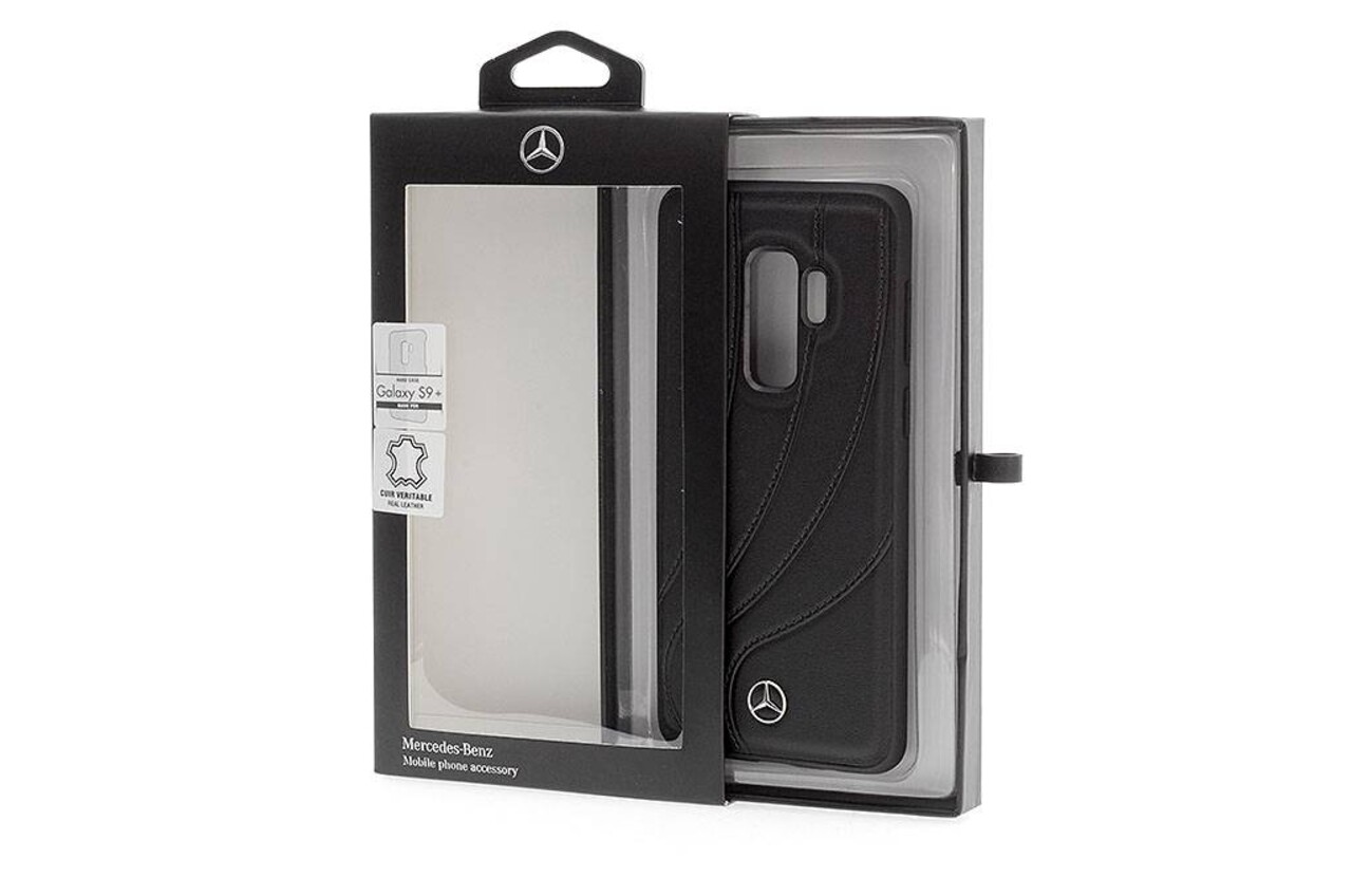 Mercedes-Benz Mercedes-Benz silicon back cover New Organic for Galaxy S9 Plus - Black (3700740427033)