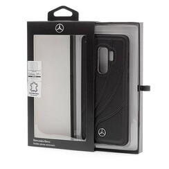 Mercedes-Benz Silikonhülle New Organic für Galaxy S9 Plus - Schwarz (3700740427033)