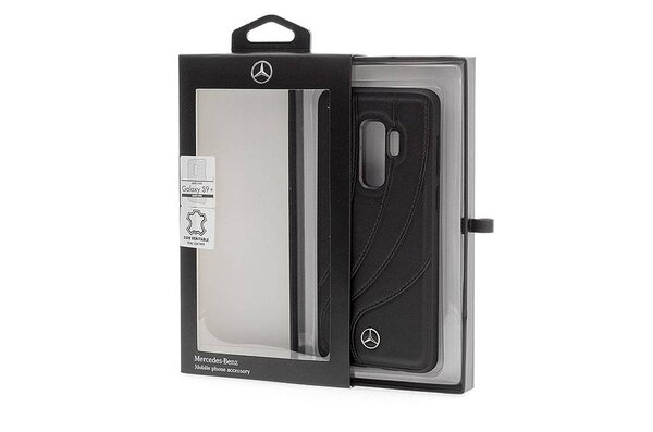 Mercedes-Benz Mercedes-Benz silicon back cover New Organic for Galaxy S9 Plus - Black (3700740427033)