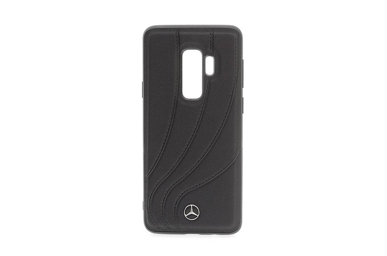 Mercedes-Benz Mercedes-Benz silicon coque New Organic pour Galaxy S9 Plus - Noir (3700740427033)