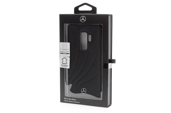 Mercedes-Benz Mercedes-Benz silicon coque New Organic pour Galaxy S9 Plus - Noir (3700740427033)