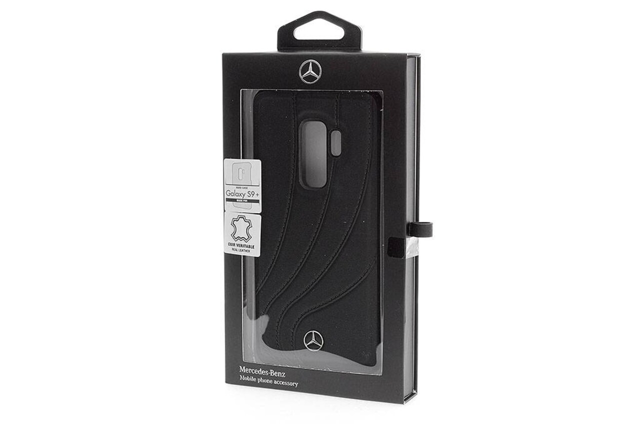 Mercedes-Benz Mercedes-Benz silicon back cover New Organic for Galaxy S9 Plus - Black (3700740427033)
