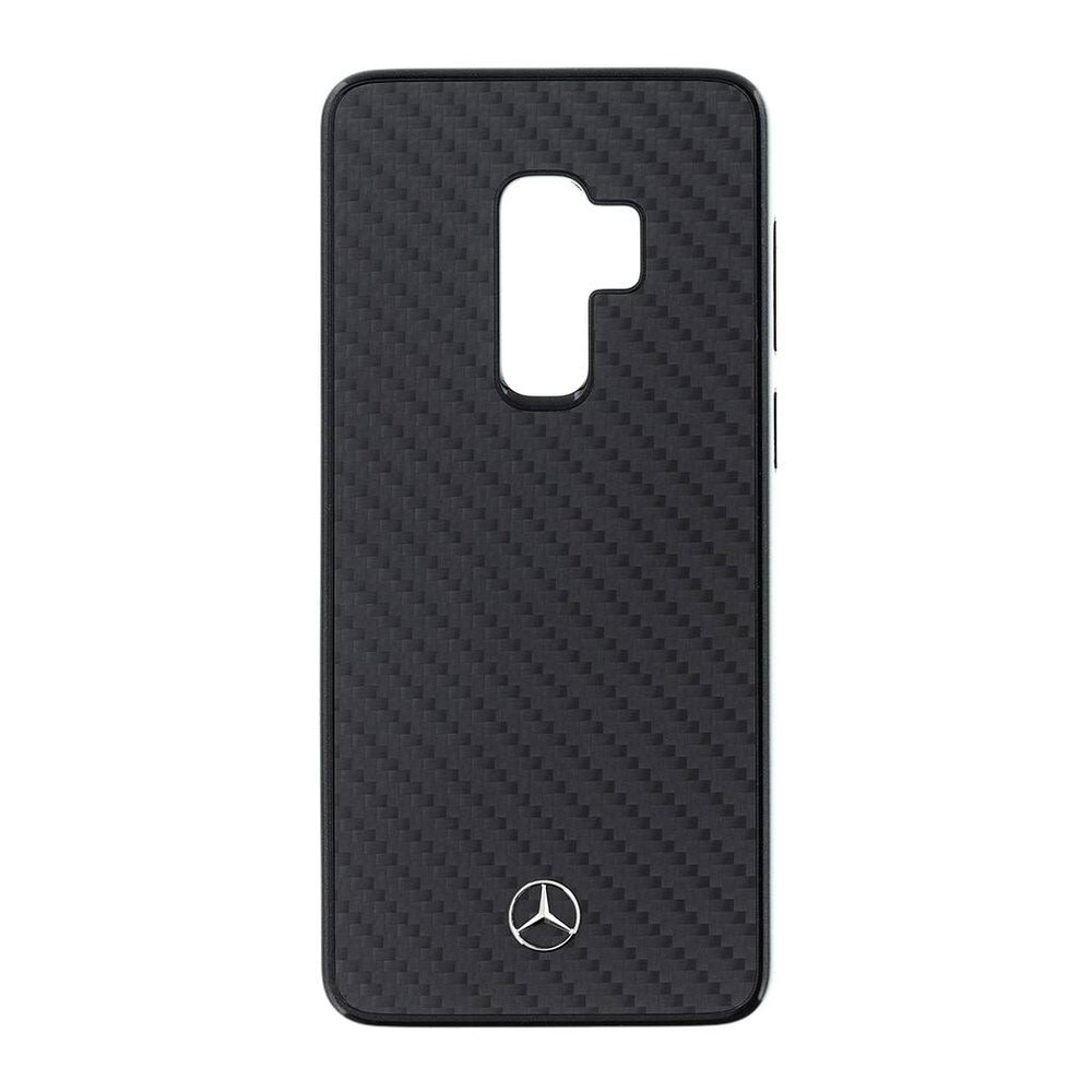 Mercedes-Benz Mercedes-Benz silicon coque Dynamic Line pour Galaxy S9 Plus - Noir (3700740427019)