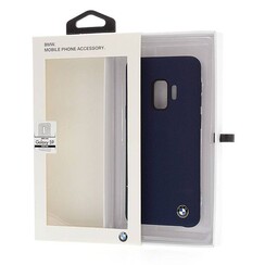 BMW Silikonhülle Hardcase für Galaxy S9 - Navy (3700740426616)