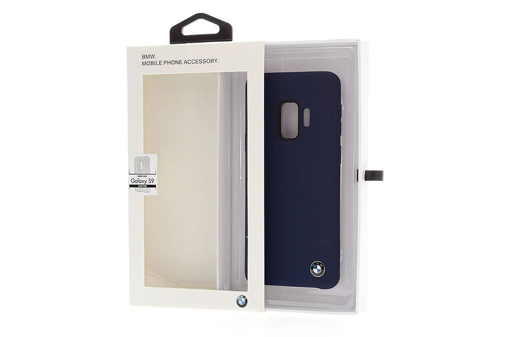 BMW BMW Backcover voor de Samsung Galaxy S9 - Navy