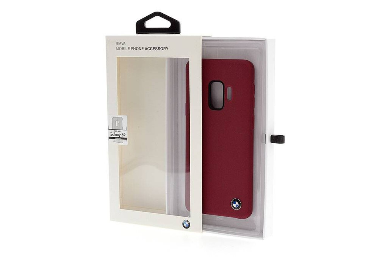 BMW BMW silicon back cover Hardcase for Galaxy S9 - Red (3700740426630)
