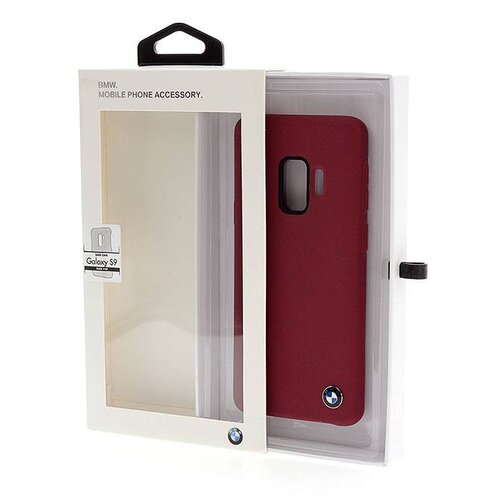 BMW BMW Silikonhülle Hardcase für Galaxy S9 - Rot (3700740426630)