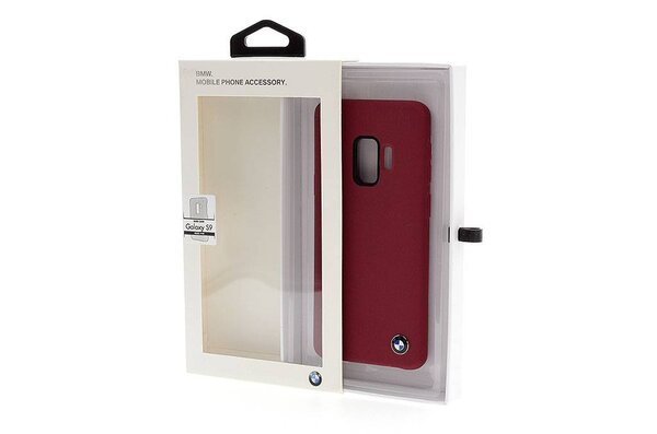 BMW BMW silicon back cover Hardcase for Galaxy S9 - Red (3700740426630)